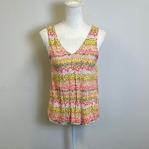 Colorful Sleeveless Women's Top